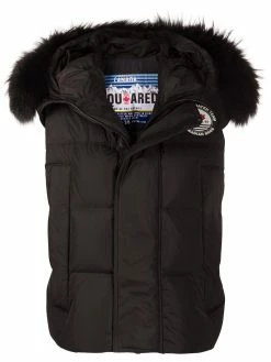 Dsquared2 gilet matelassé à capuche