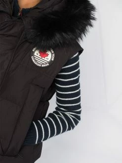 Dsquared2 gilet matelassé à capuche