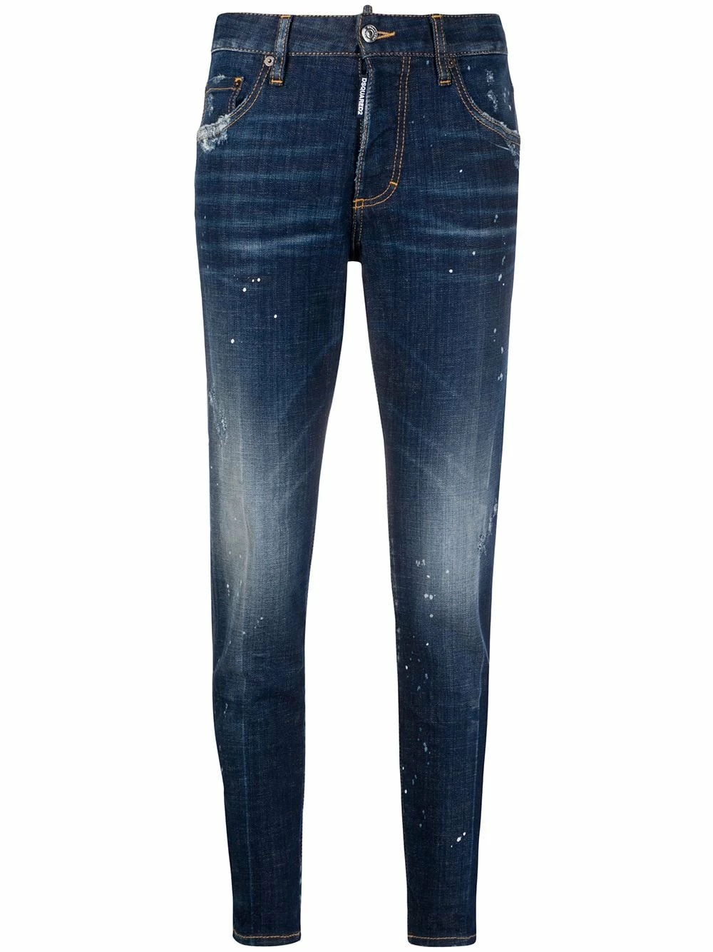 Dsquared2 Jean slim à effet usé Promos jeans skinny femme 3 Dsquared2 jean slim à effet usé