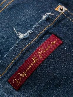 Dsquared2 Jean slim à effet usé Promos jeans skinny femme 15 Dsquared2 jean slim à effet usé