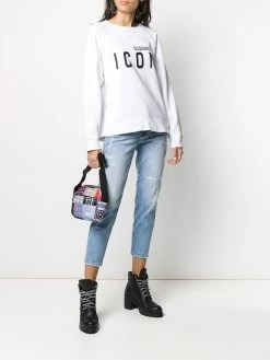 Dsquared2 jean fuselé crop