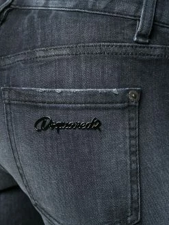 Dsquared2 pantalon fuselé à chevilles zippées