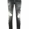 Dsquared2 Prix d’Amis Jean slim à effet usé jeans skinny femme 1 Dsquared2 jean slim à effet usé