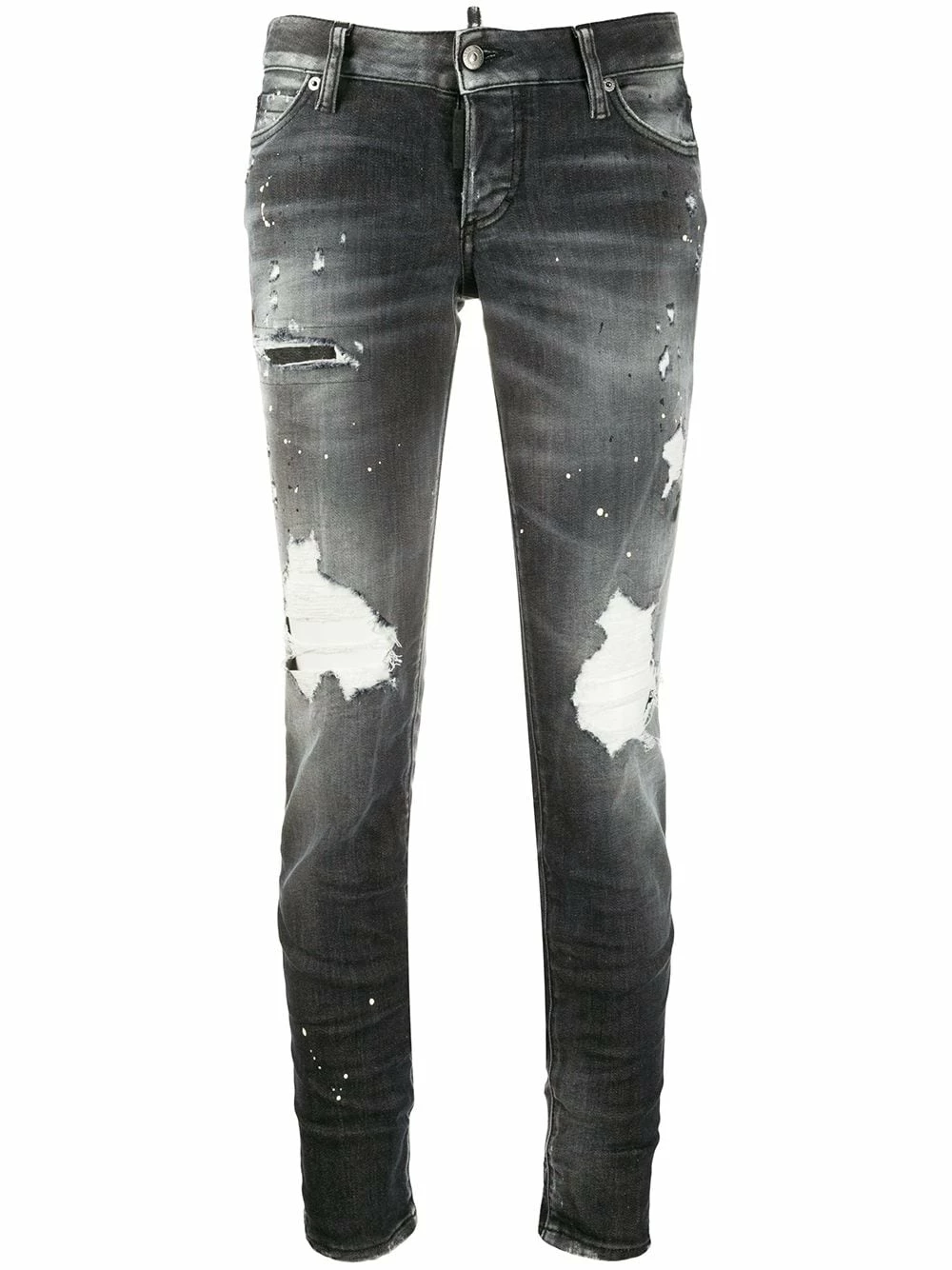 Dsquared2 Prix d’Amis Jean slim à effet usé jeans skinny femme 3 Dsquared2 jean slim à effet usé