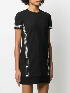 Dsquared2 robe courte à bandes logos