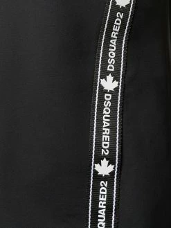 Dsquared2 robe courte à bandes logos