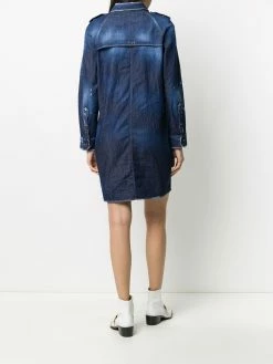 Dsquared2 50% Off De Vente Robe chemise courte à effet usé robes de jour femme 12 Dsquared2 robe-chemise courte à effet usé
