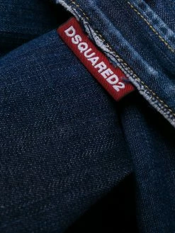 Dsquared2 50% Off De Vente Robe chemise courte à effet usé robes de jour femme 15 Dsquared2 robe-chemise courte à effet usé