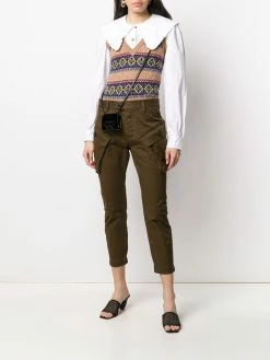 Dsquared2 débardeur imprimé à col v