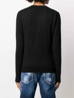 Dsquared2 cardigan à plaque logo