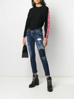 Dsquared2 pull ample à bande logo