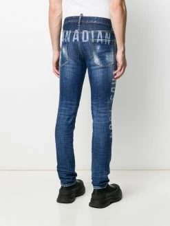 Dsquared2 jean skinny imprimé