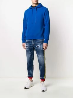 Dsquared2 jean fuselé à effet usé