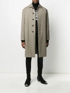 Dsquared2 manteau mi-long à boutonnière