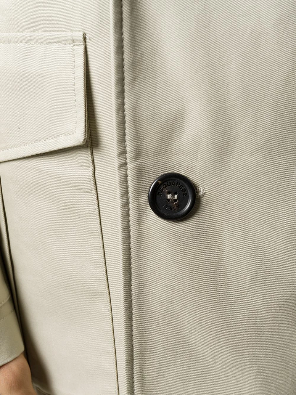 Dsquared2 Prix Imbattable Trench à boutonnière croisée trenchs homme 7 Dsquared2 trench à boutonnière croisée