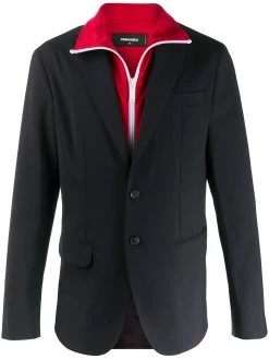 Dsquared2 blazer à design superposé