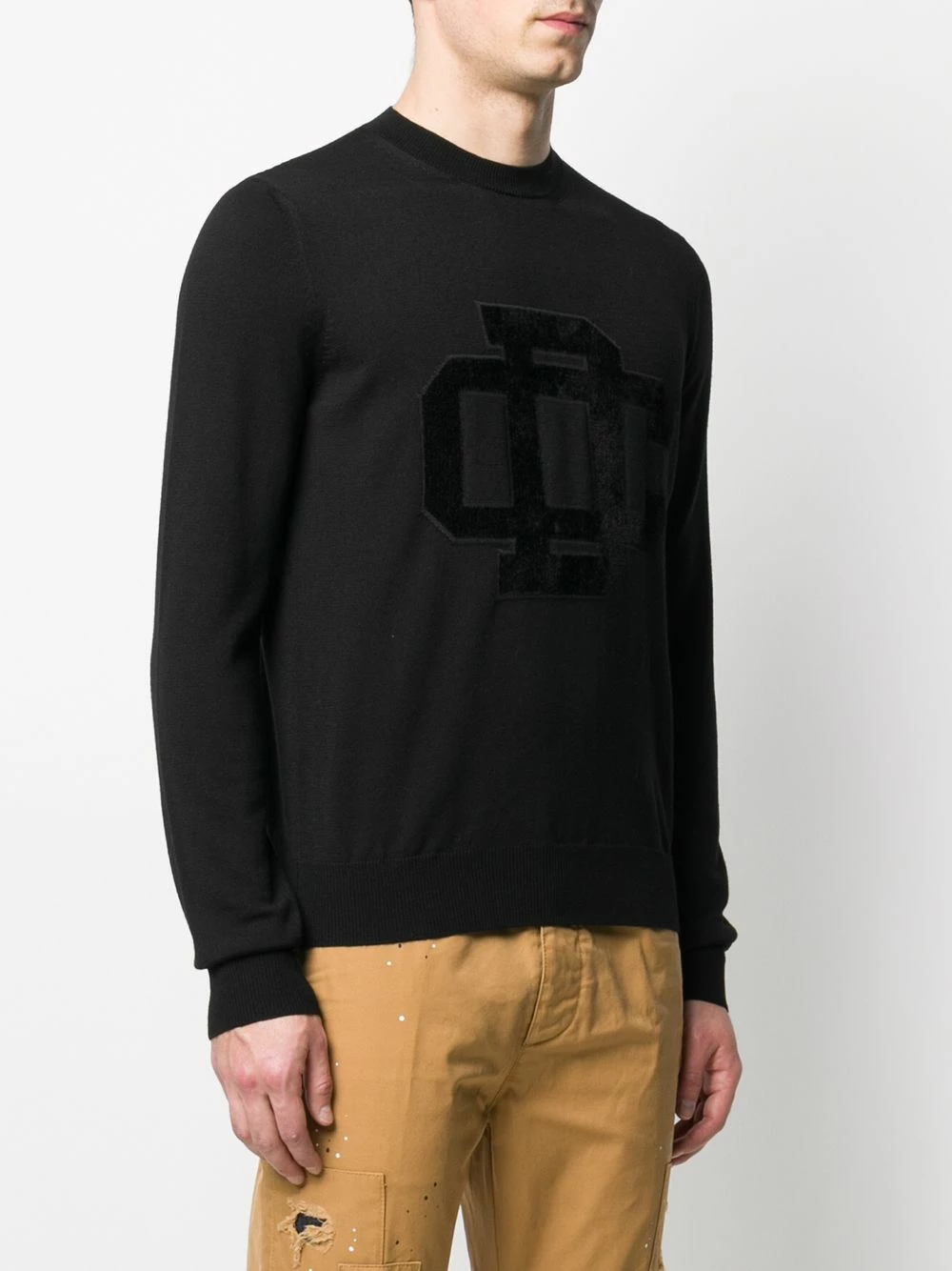 Dsquared2 Pull à patch logo Qualité Fiable pulls homme 5 Dsquared2 pull à patch logo