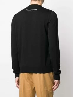 Dsquared2 Pull à patch logo Qualité Fiable pulls homme 10 Dsquared2 pull à patch logo