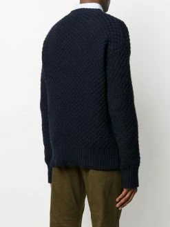 Dsquared2 pull en maille épaisse à patch logo