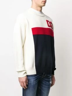 Dsquared2 Qualité Excellente Pull colour block pulls homme 9 Dsquared2 pull colour block