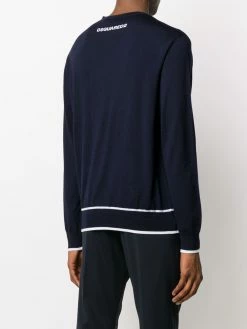 Dsquared2 pull à patch logo