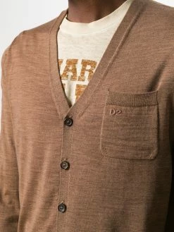 Dsquared2 cardigan à logo brodé