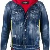 Dsquared2 veste en denim à capuche