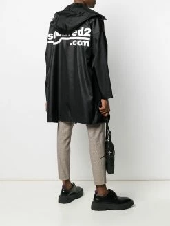 Dsquared2 manteau zippé à capuche