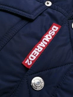 Authentique 100% Dsquared2 Veste matelassée à boutonnière doudounes & vestes matelassées homme 14 Dsquared2 veste matelassée à boutonnière