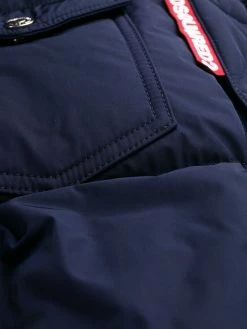 Authentique 100% Dsquared2 Veste matelassée à boutonnière doudounes & vestes matelassées homme 15 Dsquared2 veste matelassée à boutonnière