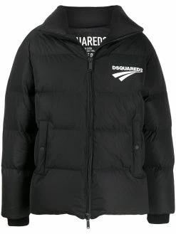 Dsquared2 doudoune à logo imprimé