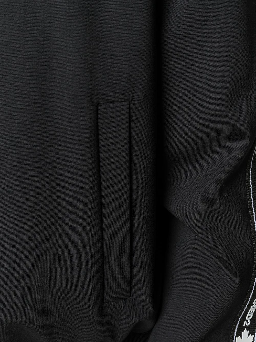 Un Tarif Préférentiel Dsquared2 Veste bomber zippée à logo vestes bomber homme 7 Dsquared2 veste bomber zippée à logo