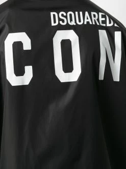 Dsquared2 veste boutonnée à logo au dos