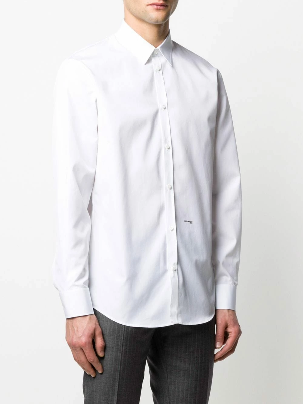 Bas Prix Dsquared2 Chemise ample à logo imprimé chemises homme 5 Dsquared2 chemise ample à logo imprimé