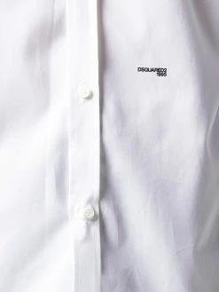 Bas Prix Dsquared2 Chemise ample à logo imprimé chemises homme 11 Dsquared2 chemise ample à logo imprimé