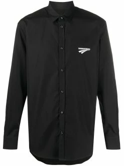 Dsquared2 chemise ample à logo imprimé