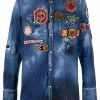 Dsquared2 Prix d’Amis Chemise en denim à design multi patchs chemises homme 2 Dsquared2 chemise en denim à design multi-patchs