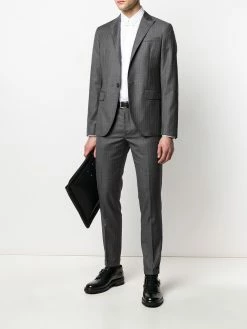 Dsquared2 chemise ajustée à détail d’épingle à nourrice au col