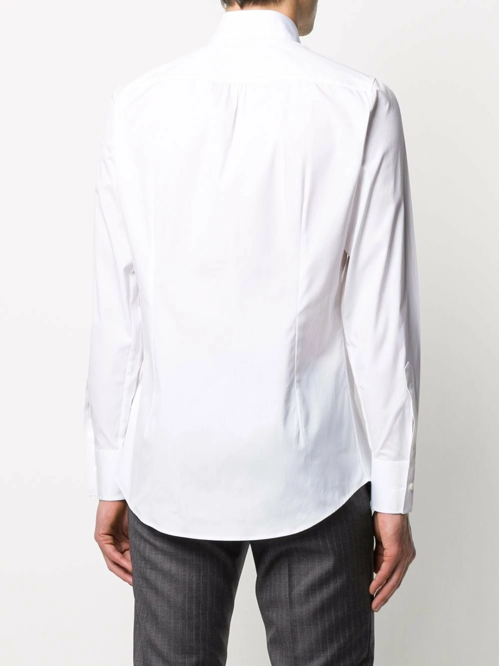 Dsquared2 Chemise ajustée à détail d’épingle à nourrice au col Prix Acceptable chemises homme 6 Dsquared2 chemise ajustée à détail d’épingle à nourrice au col