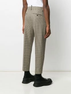 Dsquared2 pantalon de costume à carreaux