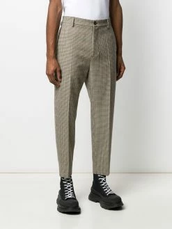Dsquared2 pantalon de costume à carreaux