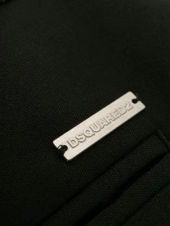 Dsquared2 pantalon de costume à taille contrastante