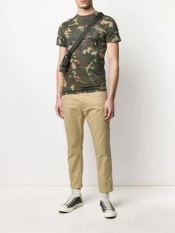 Dsquared2 pantalon chino crop à design ajusté