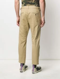 Dsquared2 pantalon chino crop à design ajusté