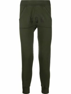 Dsquared2 pantalon de jogging à détail de slogan