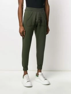 Dsquared2 pantalon de jogging à détail de slogan