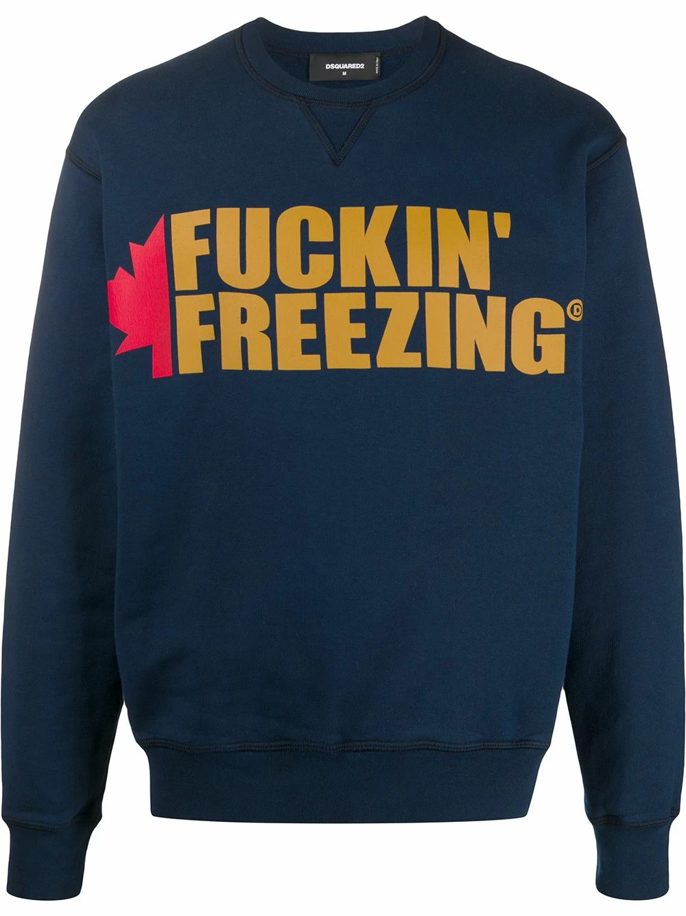 Dsquared2 Sweat à détail de slogan Authentique 100% maille homme 3 Dsquared2 sweat à détail de slogan