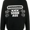 Dsquared2 sweat Kick Some Ass à logo imprimé
