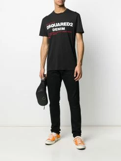 Dsquared2 T shirt à logo imprimé Promos t-shirts homme 8 Dsquared2 t-shirt à logo imprimé