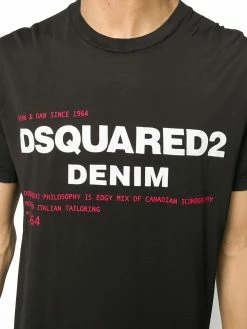 Dsquared2 T shirt à logo imprimé Promos t-shirts homme 11 Dsquared2 t-shirt à logo imprimé